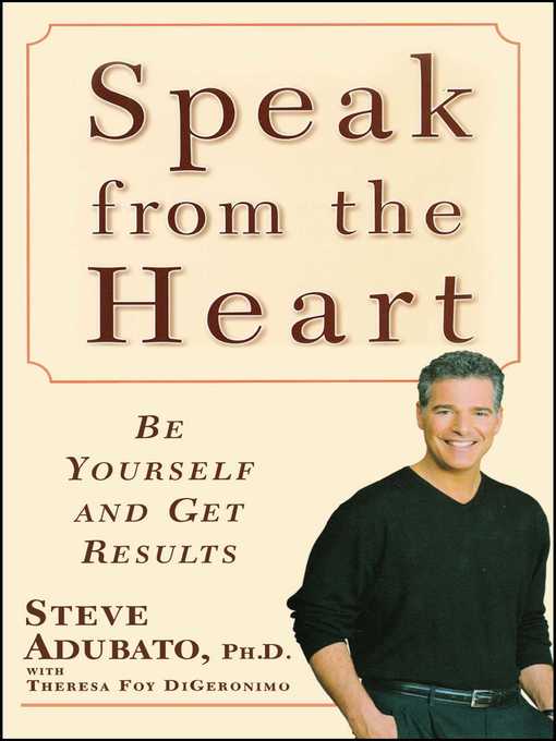 Title details for Speak from the Heart by Steve Adubato - Wait list